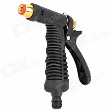 High Pressure Plastic + Copper Car Washing & Cleaning Gun - Black