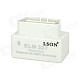 LSON ELM327 Car OBD II Diagnostic Scanner Tool - White