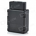 LSON ELM327 Super Mini Bluetooth OBD2 Auto Car Diagnostic Scan Tool - Black (DC 12V)