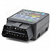 LSON ELM327 Super Mini Bluetooth OBD2 Auto Car Diagnostic Scan Tool - Black (DC 12V)