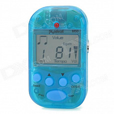 Mini Professional Electronic Metronome - Blue