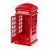 2075 Classical UK Red Telephone Box Style Music Box