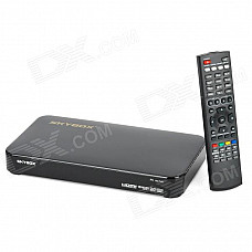 F5 1080P HD PVR DVB-S / S2 Digital Satellite Receivers w/ TV / RS232 / USB / RJ45 - Black