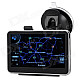 4.3" Resistive Screen WinCE 6.0 Car GPS Navigator w/ Europe Map / Built-in 4GB Memory - Black