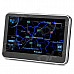 4.3" Resistive Screen WinCE 6.0 Car GPS Navigator w/ Europe Map / Built-in 4GB Memory - Black