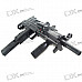 DIY Assembled Plastic 6mm Caliber BB Gun Toy with Laser Sight