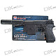 Plastic 6mm Caliber BB Gun Toy with Laser Sight and Flashlight