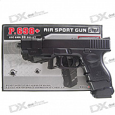 Plastic 6mm Caliber BB Gun Toy