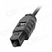 Digital Audio Optical Fiber Toslink Male to Male Cable - Black (10 Meters)