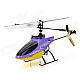 Great Wall 9958 2.4GHz 4-Channel Single-Propeller RC Helicopter - Purple + Yellow + Black