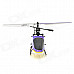 Great Wall 9958 2.4GHz 4-Channel Single-Propeller RC Helicopter - Purple + Yellow + Black