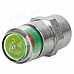 Olinton AT2019 Universal Tire Pressure Warning Monitoring Indicator Valve Caps - Silver (4 PCS)