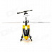 Udi U6 3.5-CH Radio Control R/C Helicopter w/ Gyro - Yellow + Black + White