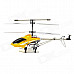 Udi U6 3.5-CH Radio Control R/C Helicopter w/ Gyro - Yellow + Black + White