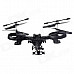 YD-718 Rechargeable 4-CH IR Remote Control R/C Helicopter Set - Black