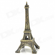 Mini 1:3200 Zinc Alloy The Eiffel Tower Model - Bronze (Size S)