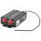 Portable Quad-band Remote GPS / GSM / GPRS Vehicle Tracker w/ Microphone - Black (DC 12~24V)