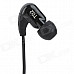 COGOO T02 Sports In-Ear Stereo Earphone w/ Earbuds - Black