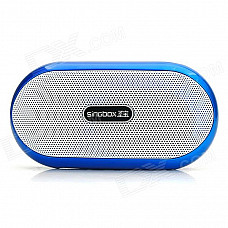 SinGBOX SV-507 Portable Amplifier Speaker w/ FM for Iphone + MP3 + More - Blue