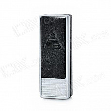 BAOFA BF-826-1 Windproof USB Rechargeable Electronic Cigarette Lighter - Black