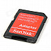 SANDISK TF Card to SD Card Adapter - Black + Red