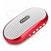 SinGBOX SV-507 Portable Amplifier Speaker w/ FM for Iphone + MP3 - Red
