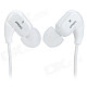 COGOO T02 Sports In-Ear Stereo Earphone w/ Earbuds - White