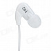 COGOO T02 Sports In-Ear Stereo Earphone w/ Earbuds - White