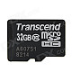 Transcend TS32GUSDHC10 MicroSDHC Memory Card - Black (32GB / Class 10)