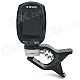 1.3" LCD Color Screen Clip On Chromatic Tuner for Guitar / Bass / Violin / Ukulele - Black