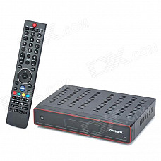 Openbox X5 1.2" LED High Definition Satellite TV Receiver - Black (EU Plug)