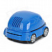 SA168 Car Shape Car Smokeless Ashtray - Blue (2 x AA / USB Power)