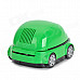 SA168 Car Shape Car Smokeless Ashtray - Green (2 x AA / USB Power)