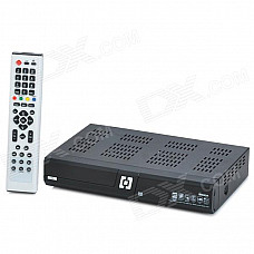 S930A HD DVB-S/S2 Twin Tuner Nagra 3 Satellite Receiver w/ Wi-Fi - Black