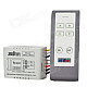 Serika Mini Series 3-CH 4-Section Smart Star Edition Digital Remote-Control Switch - White