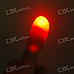 Automatic LED Finger Lamp Flashlights - Red (2-Pack)