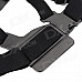 SMJ HR47 Front Chest Elastic Belt Shoulder Strap for Gopro Hero 4, 3+, 3 HD, AEE SD20, SD21, SJ4000