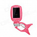 A3 1.3" LCD Screen Clip-On Metronome Tuner - Pink