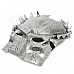 Predator Style Face Mask - Silver