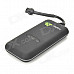 GT 02+ Mini Portable Dual-Mode Waterproof Vehicle GPS Positioning Tracker - Black