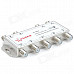 JS-08A 8 x 1 Signal Control DiSEqC Switch - Silver