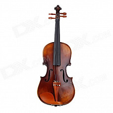 William W-002 4/4 Full Size Retro Maple Violin Set - Brown