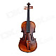 William W-002 4/4 Full Size Retro Maple Violin Set - Brown