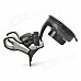 S2227W-V3 360 Degree Rotational Car Mount Holder w/ Suction Cup - Black