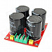 LM3886(1+2) 2-Channel 68W Amplifier Module Boards w/ Power Supply Board - Black + Red