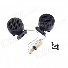 Tiaoping TP-006A 500W Car Vehicle Horn Tweeter Speaker - Black (2 PCS)