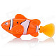 ROBO FISH Electric Pet Fish Toy - Orange + White (2 x L1154)