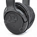 5800 Wireless Bluetooth v3.0 + EDR Headset Headphones w/ MP3 + FM Radio + Microphone - Black