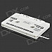 Car Cassette Tape Adapter Transmitters for MP3 / CD / DVD Player - White (3.5mm Plug)