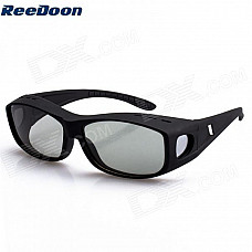 Reedoon 9755 Circularly Polarized 3D Non-Flash Glasses for TCL / LG 3D TV - Black